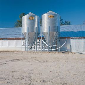 Bouw 2 silo's Beilen